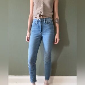 Madewell Blue Denim Jeans